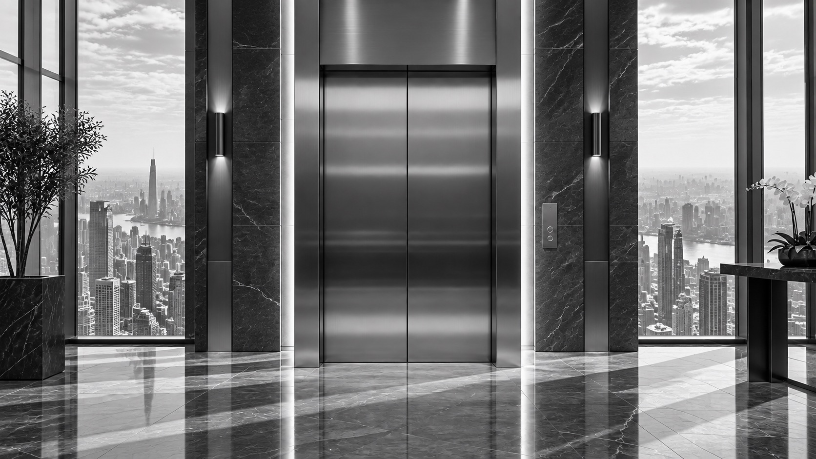 Elevator lobby